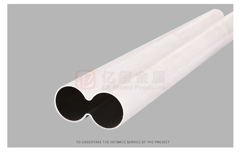 億璽供應1845MM異形圓管_擠壓成型雙圓管_現貨