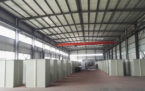 鶴壁通用TH環鏈斗式提升機**車間圖