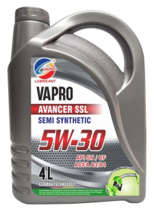 vapro威保5W_30半合成油潤滑油汽車機油杭州
