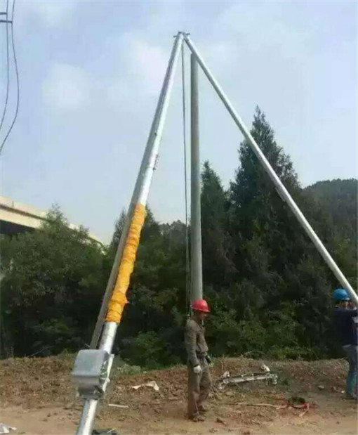 鋁合金立桿機大全_三角抱桿制造廠家