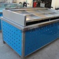 鑫辰循環(huán)水貝類展示臺 超市不銹鋼展臺，XC-C海鮮展臺