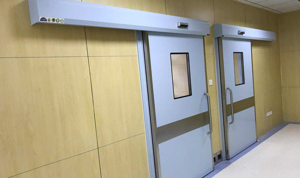 東莞醫用氣密門_彩鋼板防輻射自動平移門