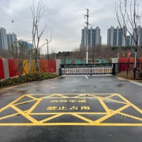 南京社區道路消防通道劃線-南京道路劃線「工序規范」