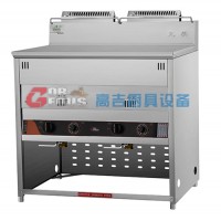 丸美炸爐MHGF-2T36XF落地型（雙槽）燃氣式油炸機?