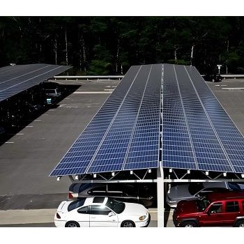 棗莊市太陽能光伏發電車棚設計、施工-棗莊光伏發電車棚廠家