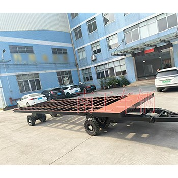 12噸骨架式平板拖車 帶角鎖剎車全GUA車